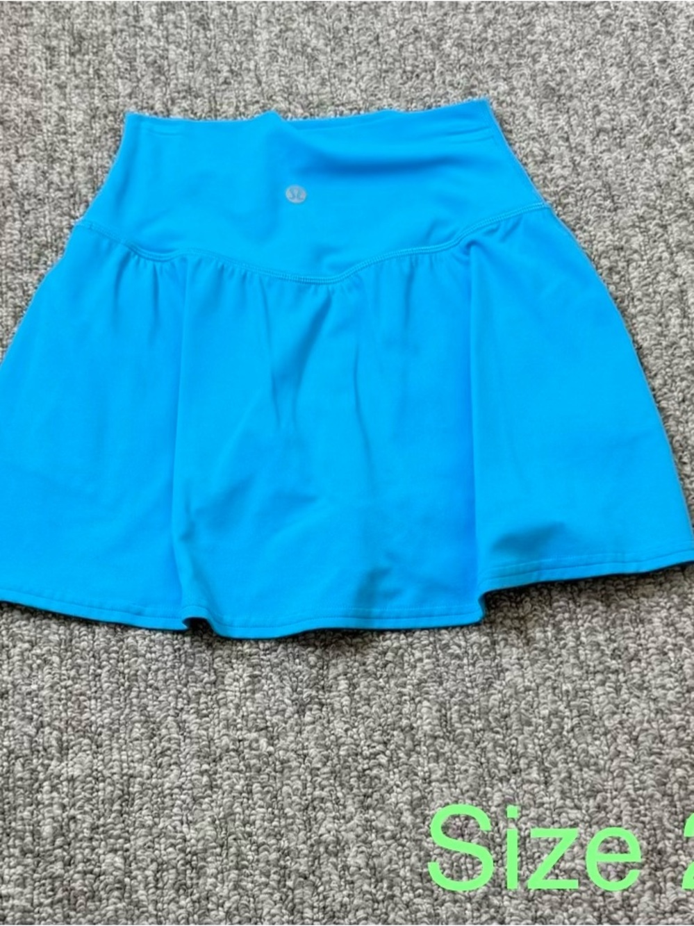 lululemon athletica Bright Blue Skater Skirt